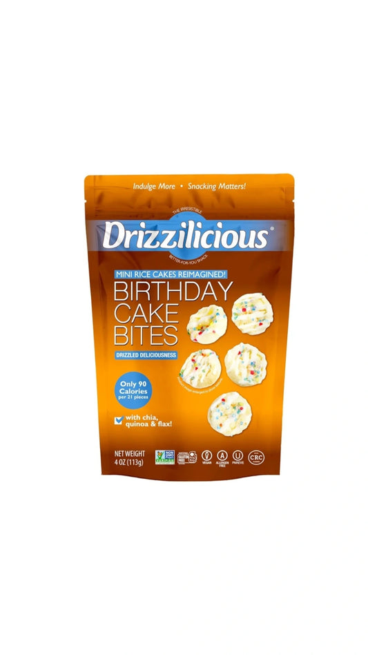 Drizzilicious Birthday Cake Bites 113g