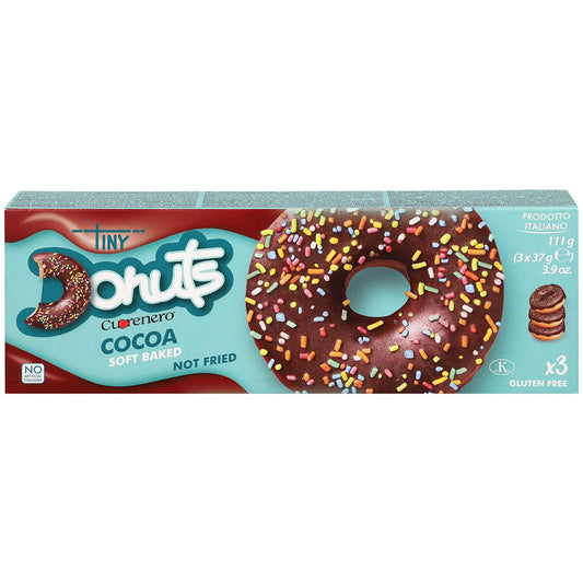 Curenero Tiny Donuts Cocoa 3x37g