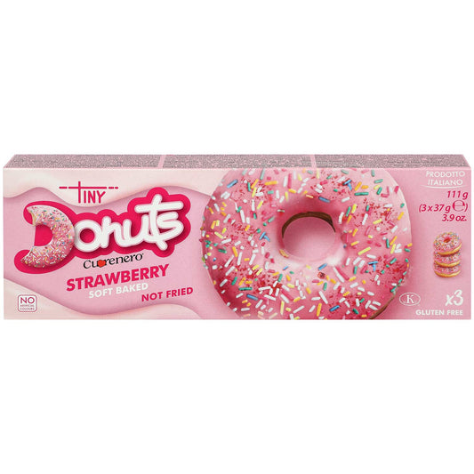 Courenero Tiny Donuts Strawberry 3x37g