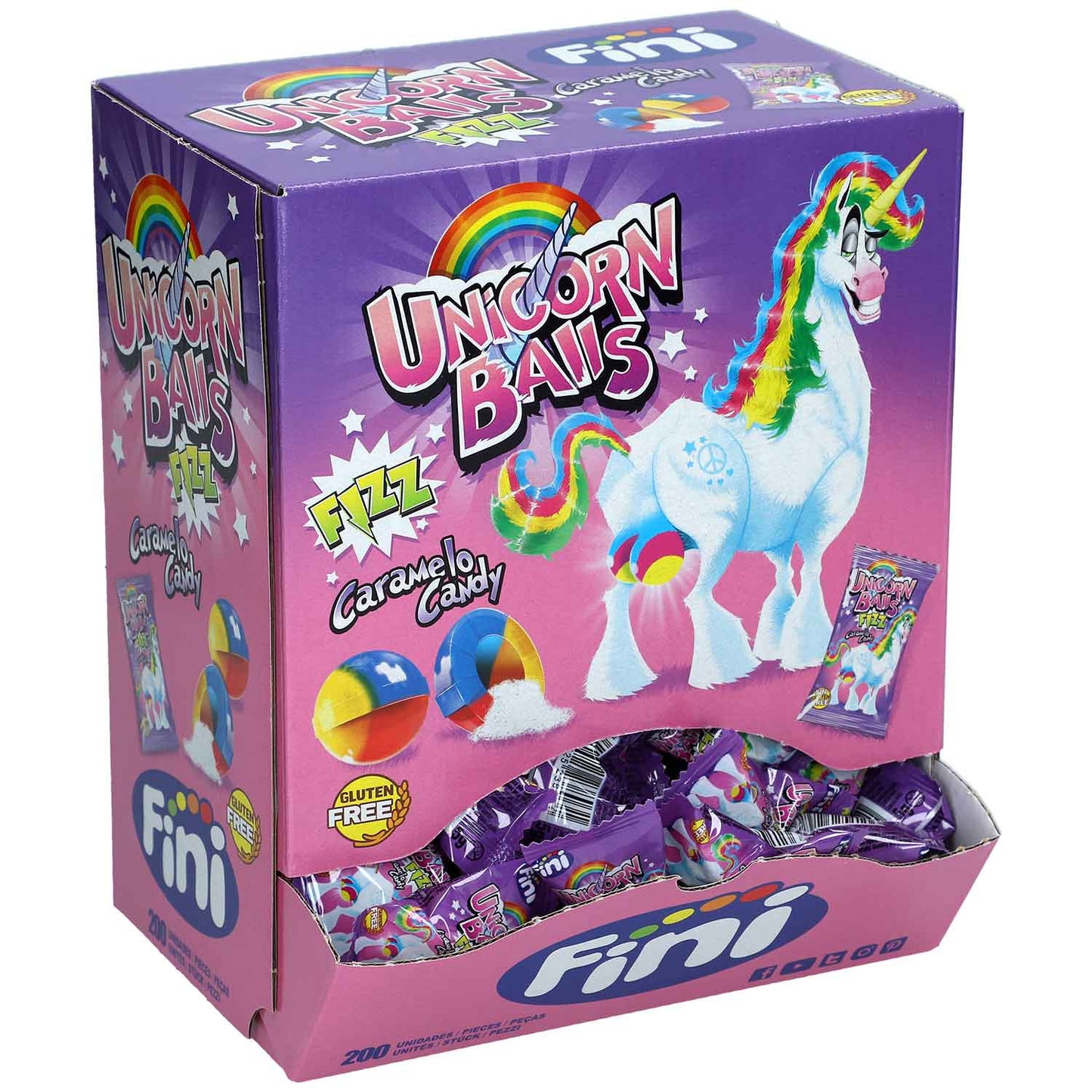 Fini Unicorn Balls Fizz 5 g